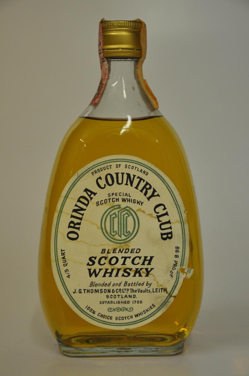 Orinda Country Club Blended Scotch Whisky