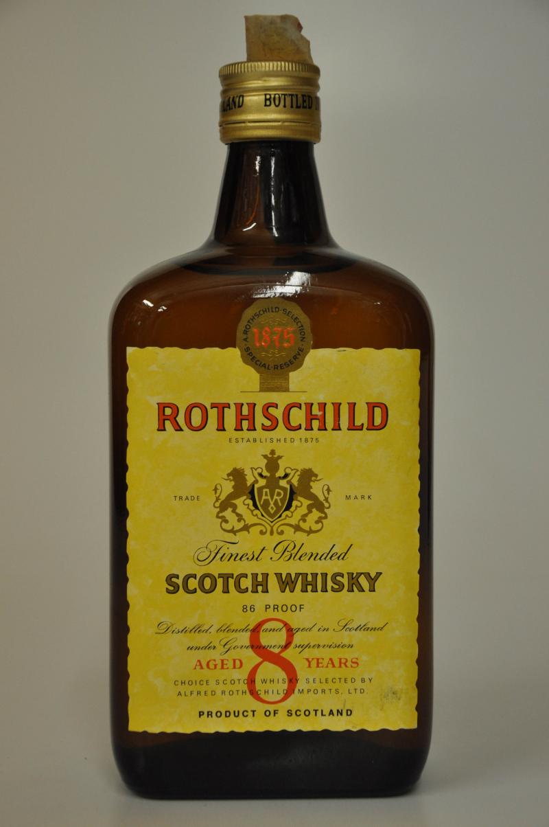 Rothschild 8 Year Old Blended Scotch Whisky