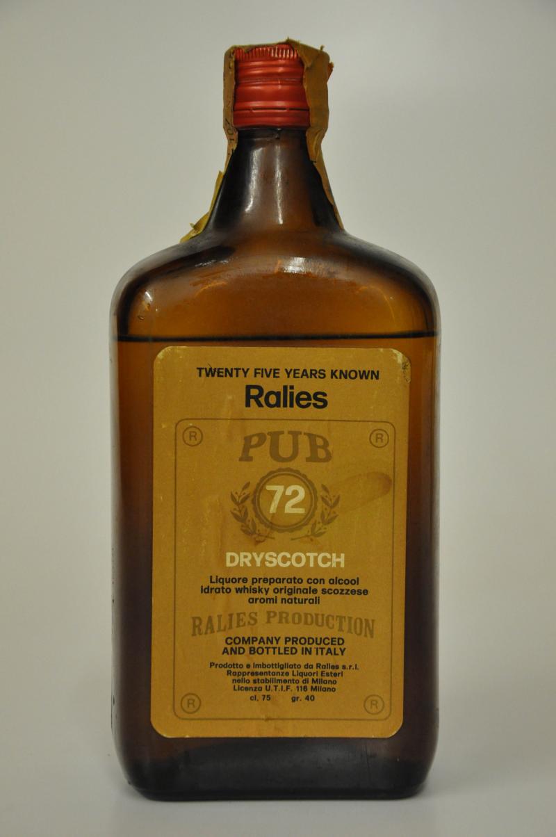 Ralies Pub 72 Blended Scotch Whisky