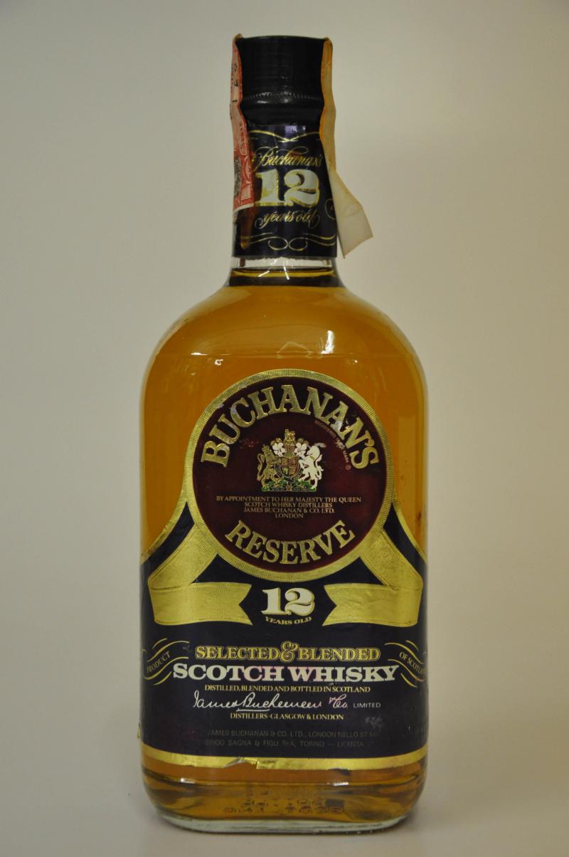 Buchanan\'s Reserve 12 Year Old Blended Scotch Whisky
