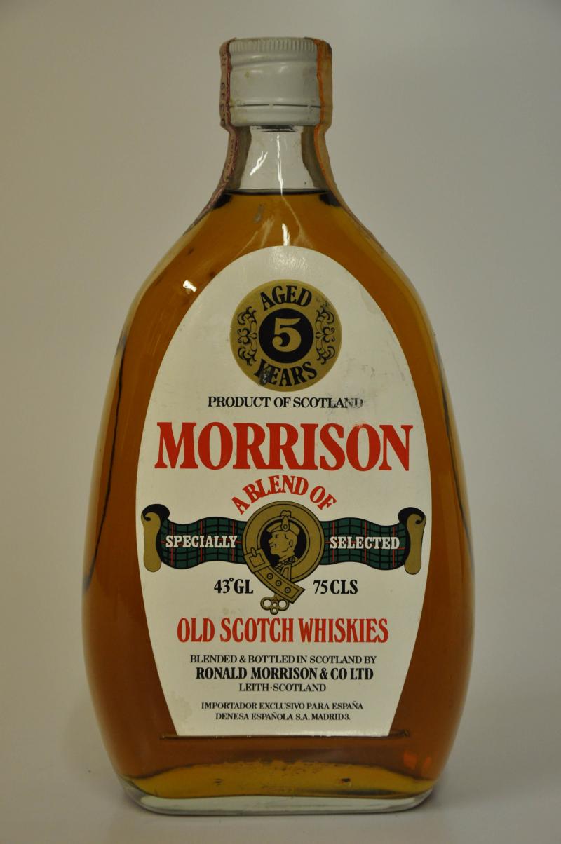 Morrison 5 Year Old Blended Scotch Whisky