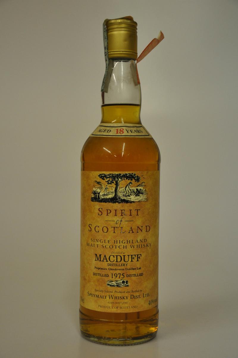 Macduff 1975 - 18 Year Old - Spirit Of Scotland