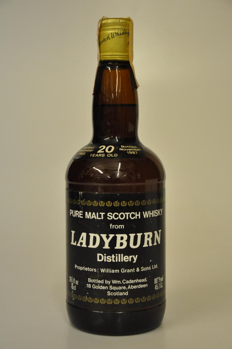 Ladyburn 1966-1987 - 20 Year Old - Cadenhead Dumpy