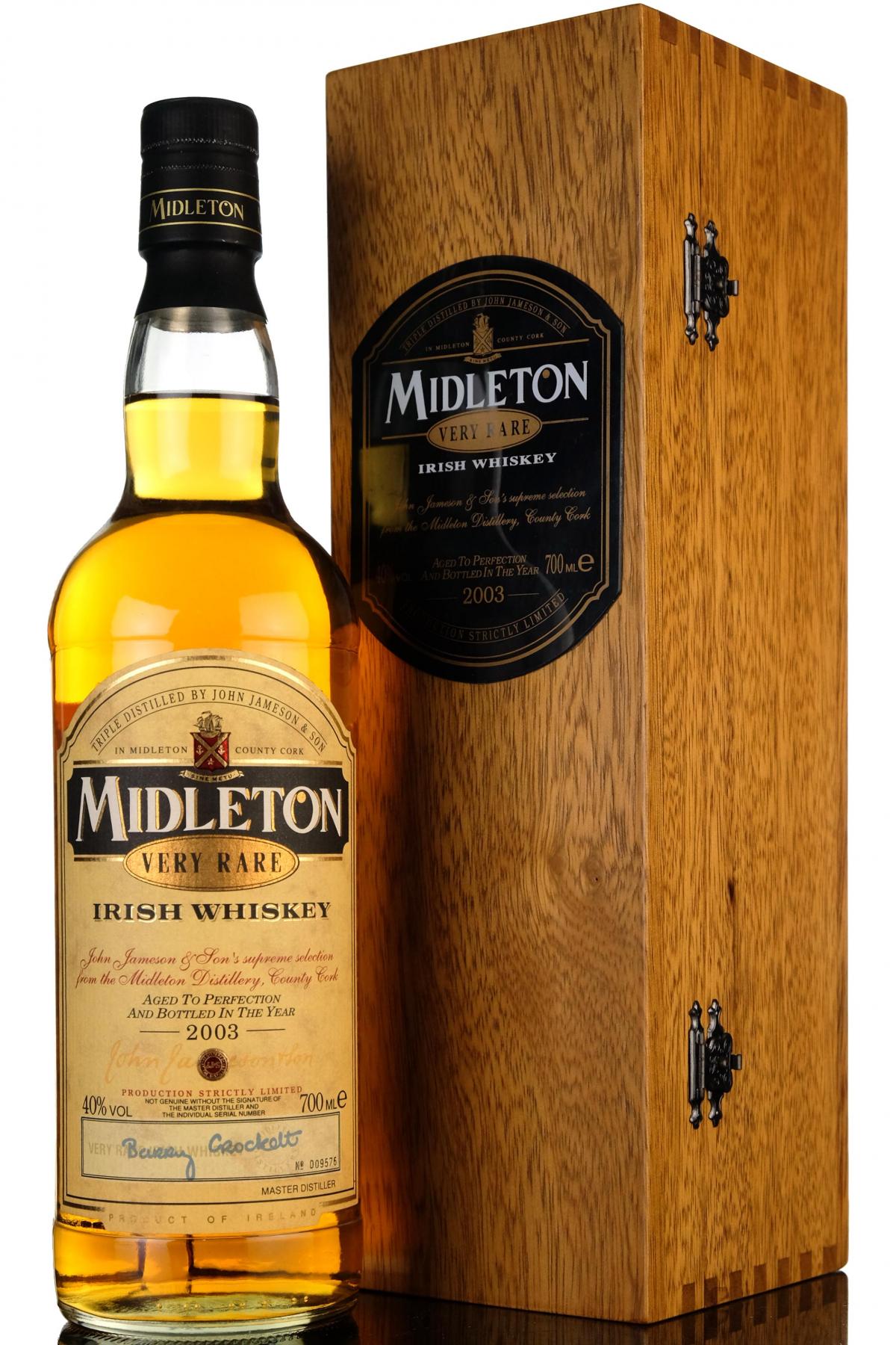 Midleton 2003 Irish Whiskey