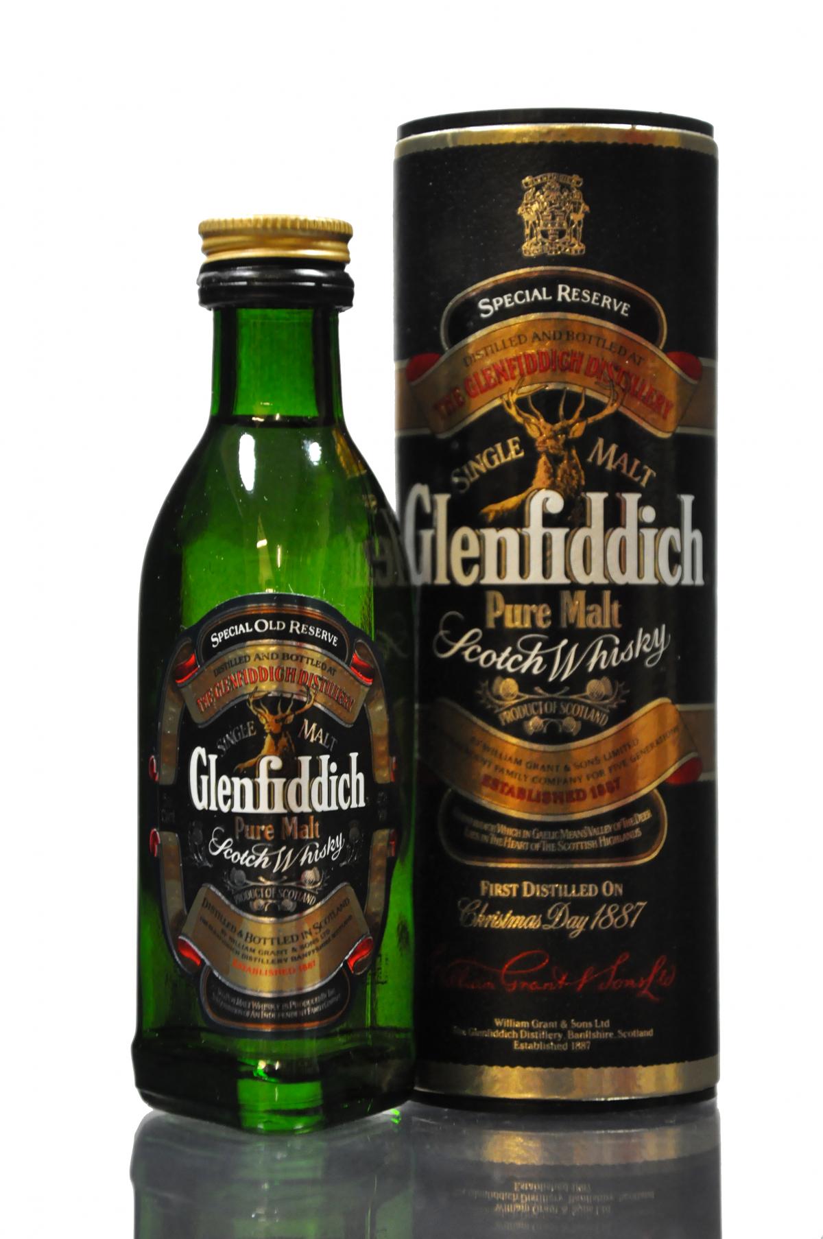 Glenfiddich Special Old Reserve Miniature