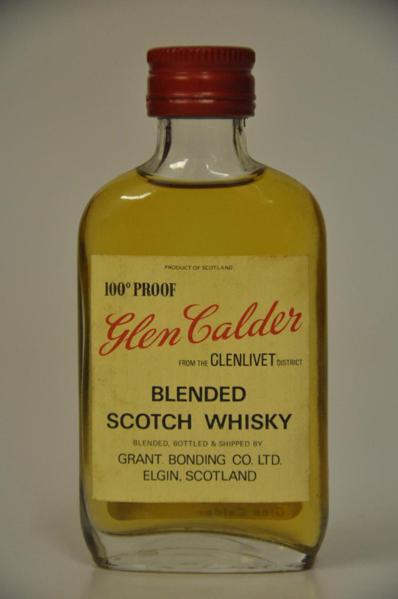 Glen Calder 100 Proof  Miniature
