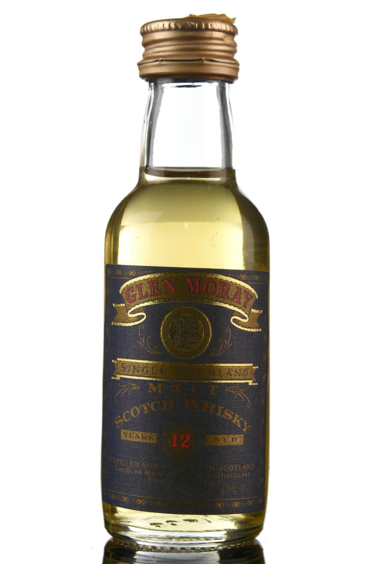 Glen Moray 12 Year Old Miniature