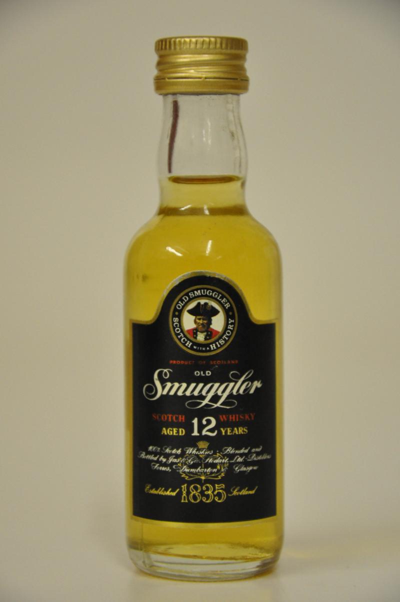 Old Smuggler 12 Year Old Miniature