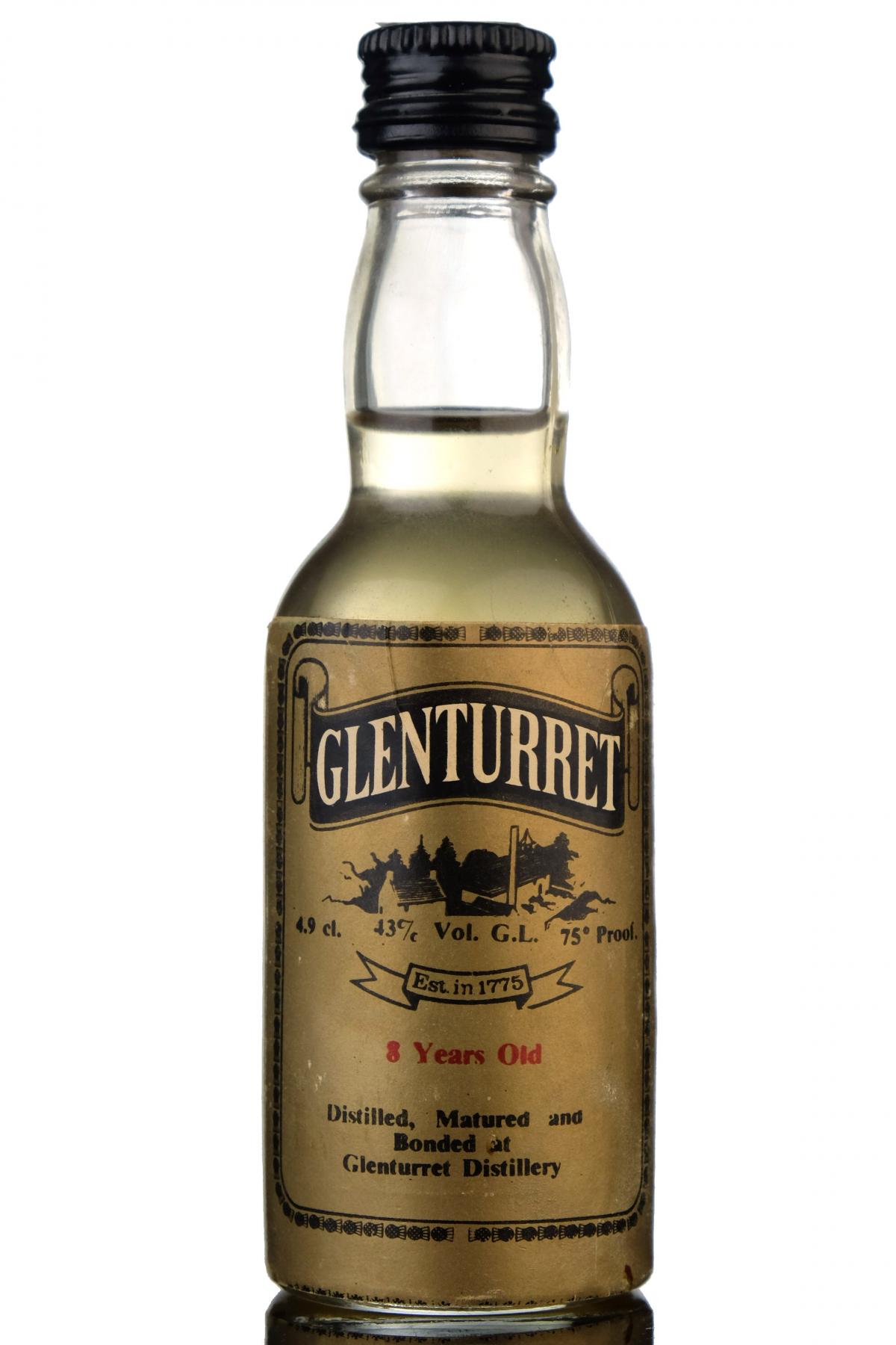 Glenturret 8 Year Old Miniature