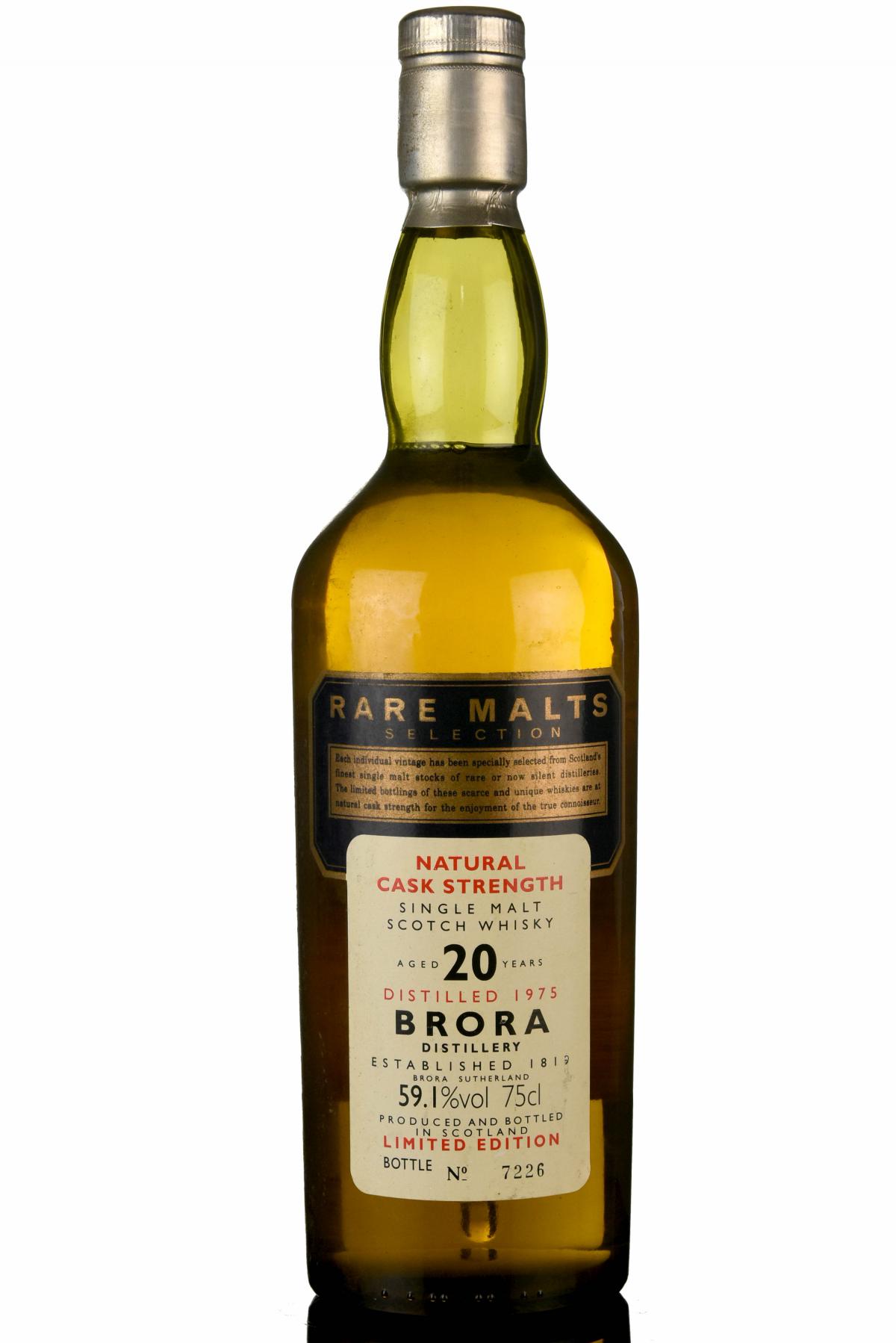 Brora 1975 - 20 Year Old - Rare Malts 59.1%