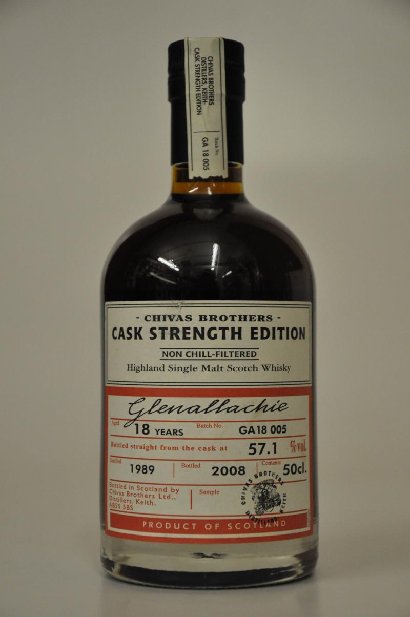 Glenallachie 1989 - 18 Year Old - Cask Strength Edition