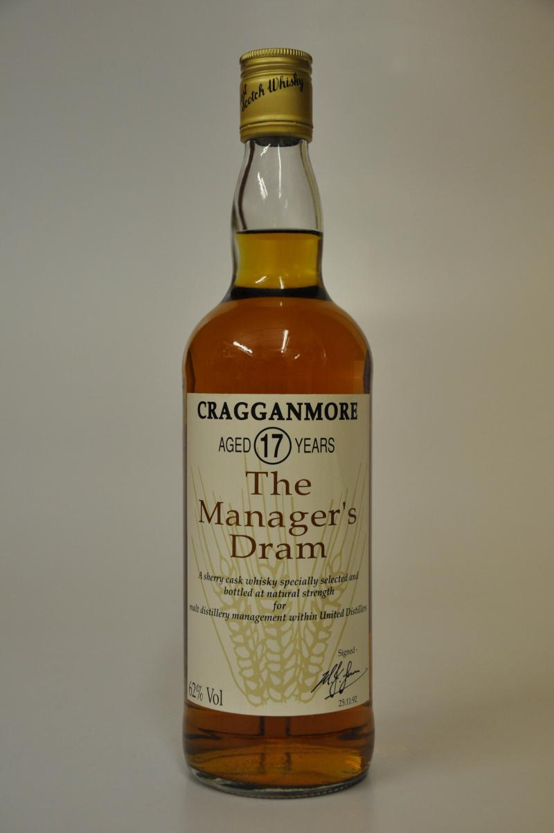 Cragganmore - 17 Year Old Manager\'s Dram