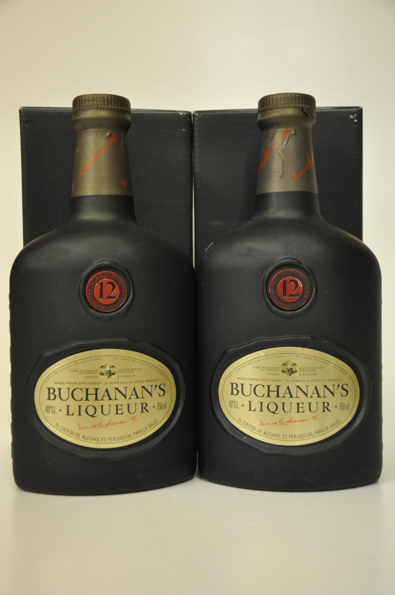 2 x Buchanan\'s Liqueur 12 Year Old