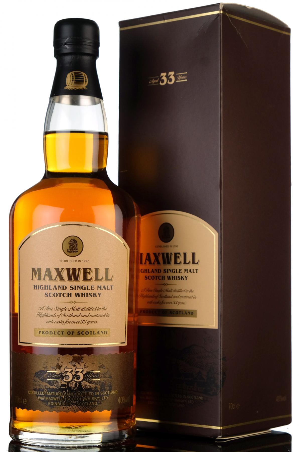 Maxwell 1979 - 33 Year Old