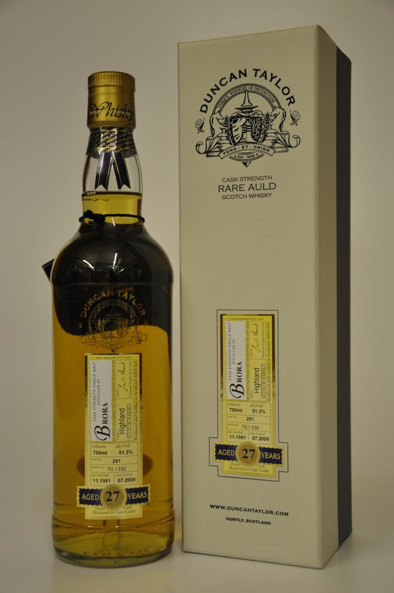 Brora 1981-2009 - 27 Year Old - Duncan Taylor - Rare Auld