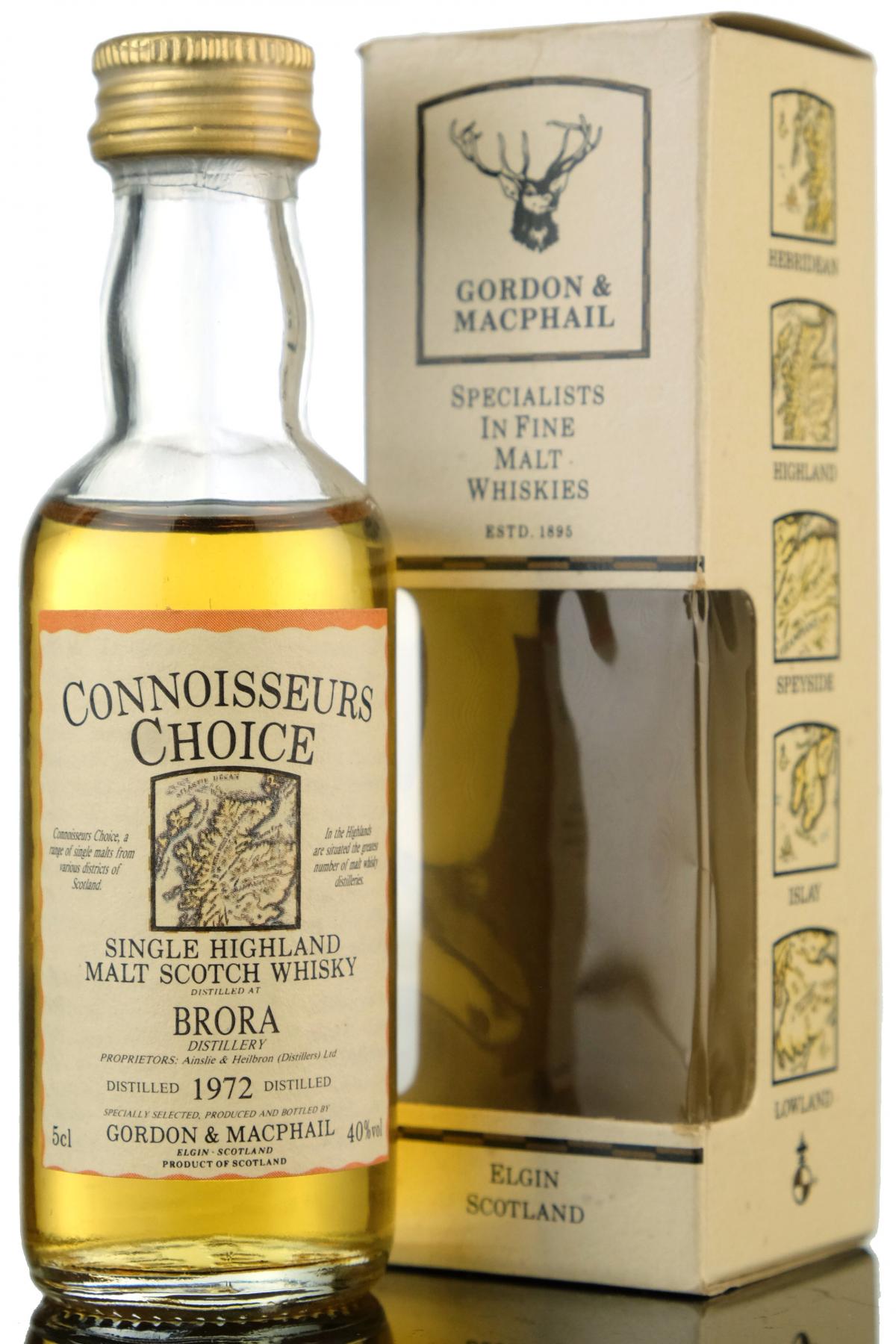 Brora 1972 - Connoisseurs Choice Miniature