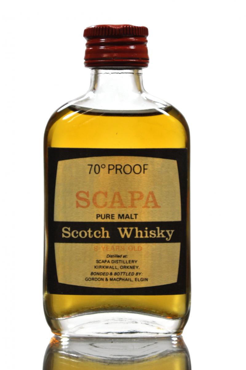 Scapa 8 Year Old 70 Proof - Gordon & MacPhail Miniature