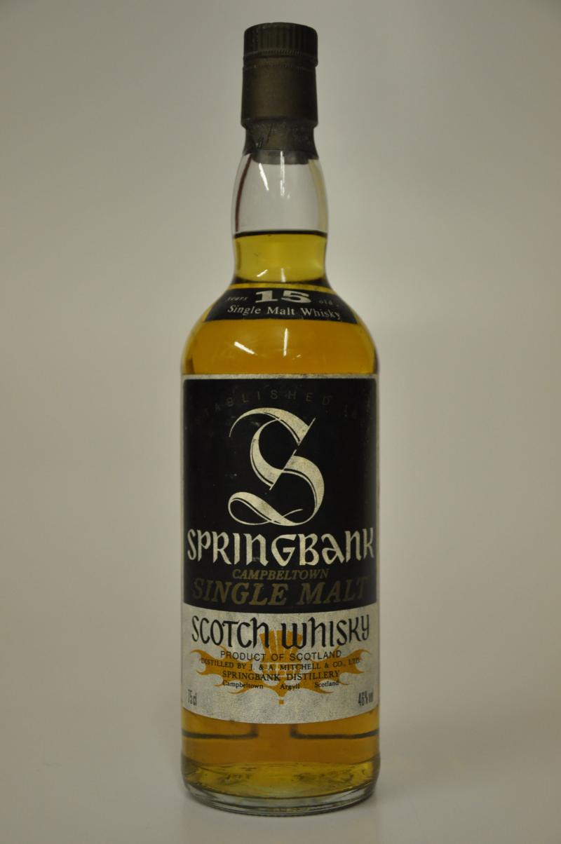Springbank 15 Year Old - 1980s