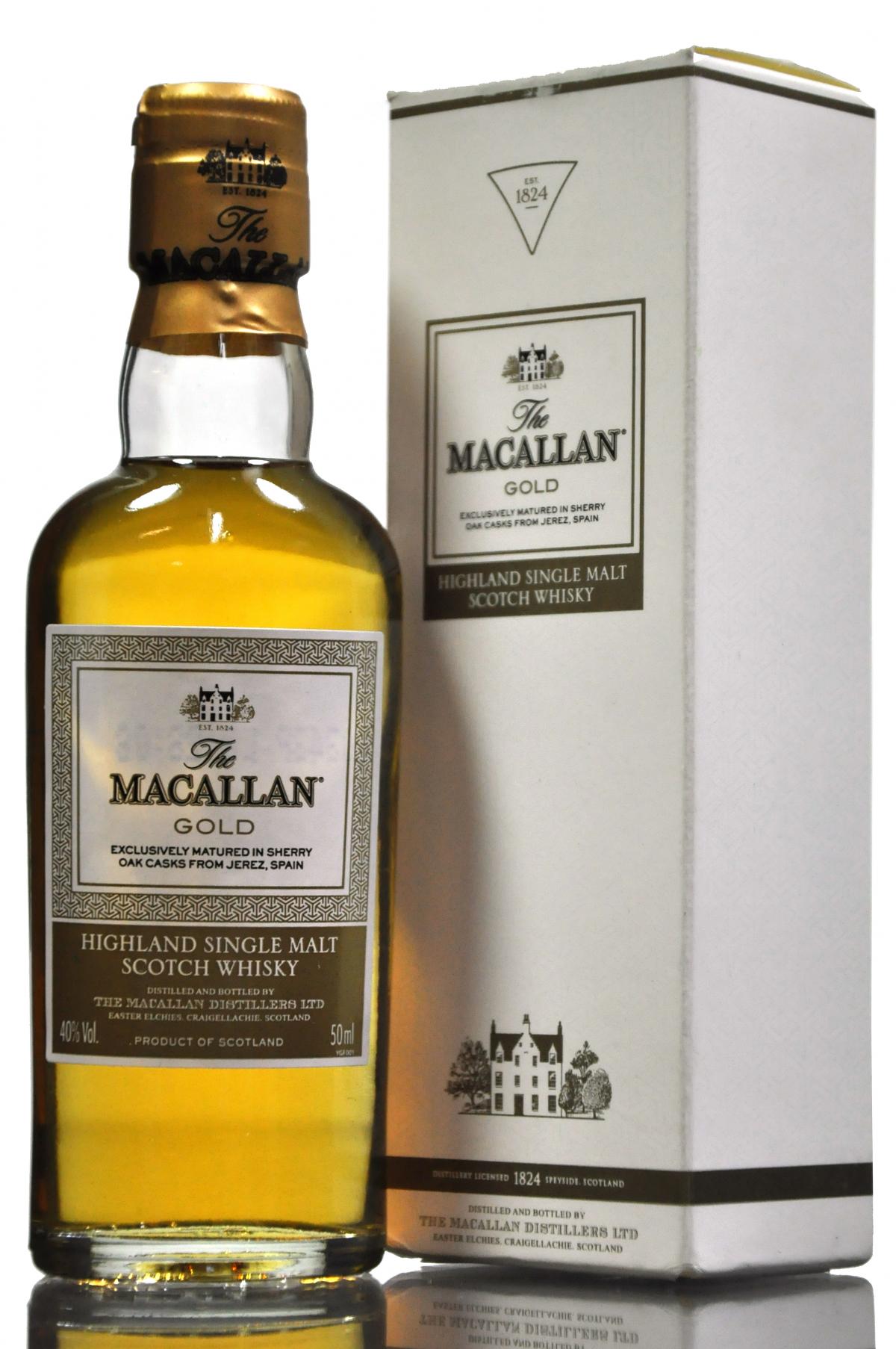 Macallan Gold Miniature