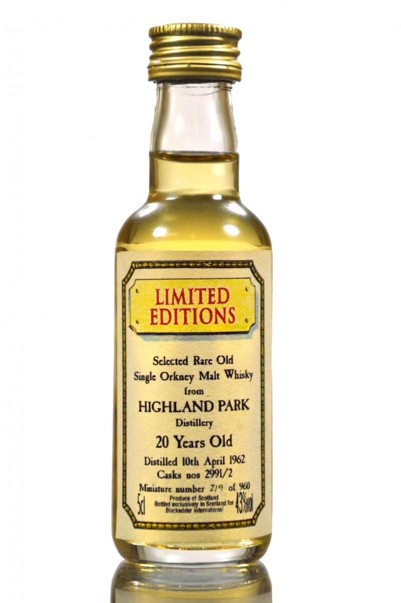 Highland Park 1962 - Blackadder Miniature