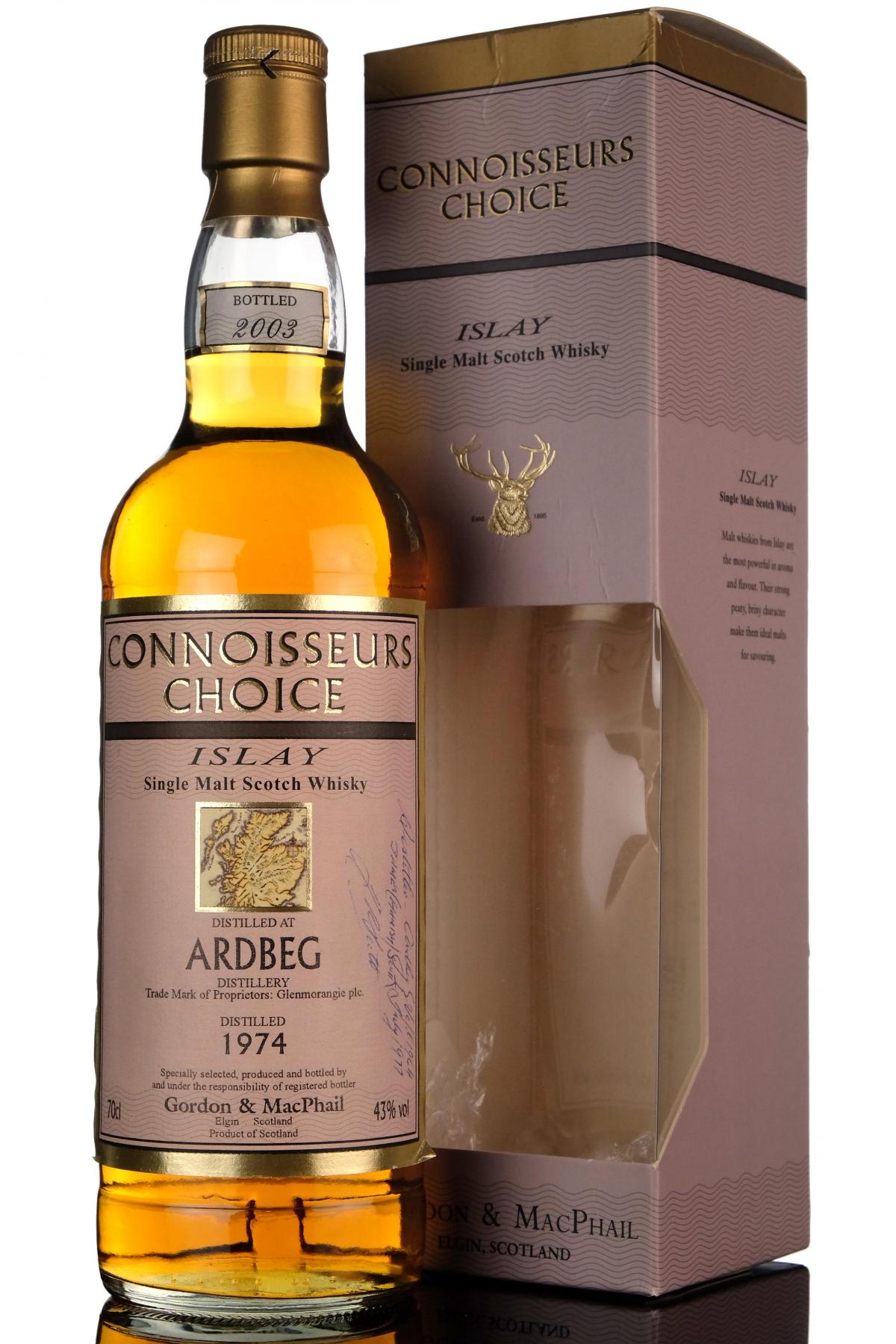 Ardbeg 1974-2003 - Connoisseurs Choice