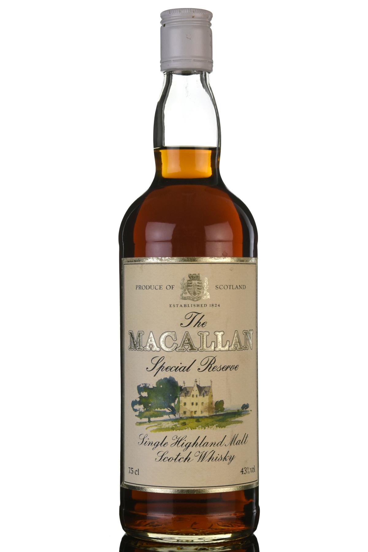 Macallan Special Reserve - Easter Elchies House 1985