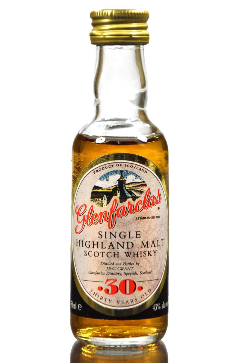 Glenfarclas 30 Year Old Miniature