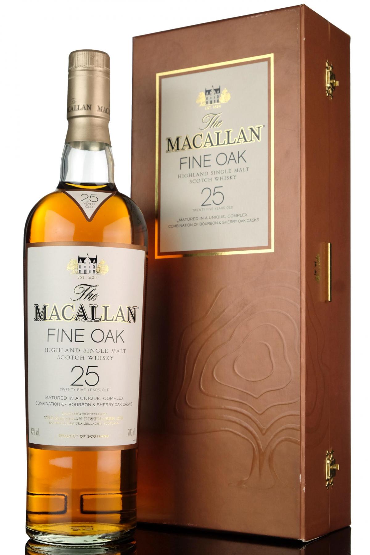 Macallan 25 Year Old - Fine Oak