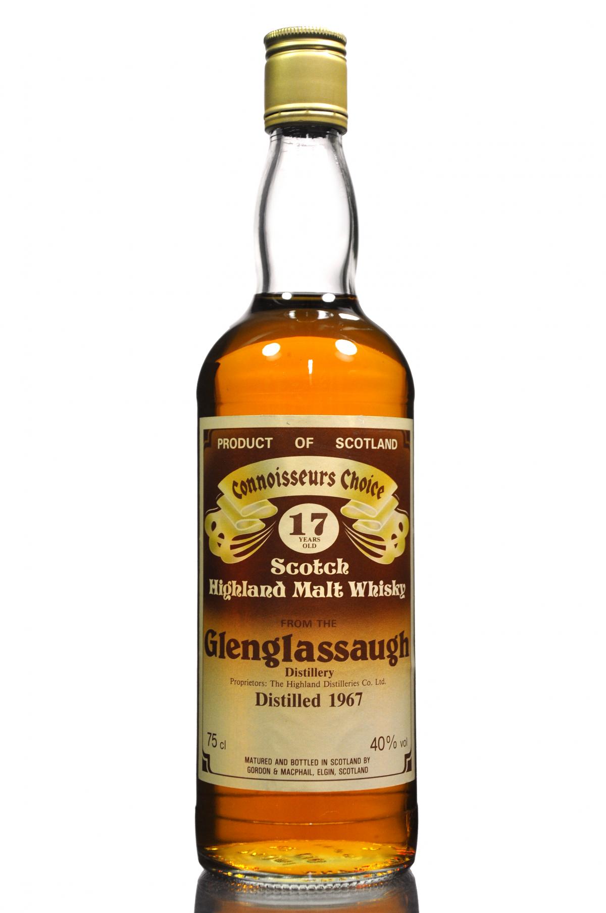 Glenglassaugh 1967 - 17 Year Old - Connoisseurs Choice