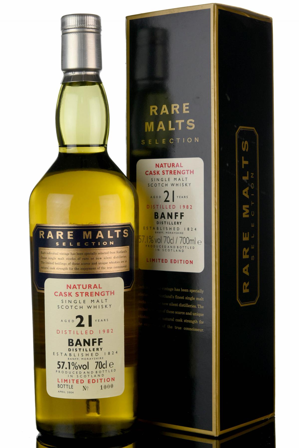 Banff 1982-2004 - 21 Year Old - Rare Malts 57.1%