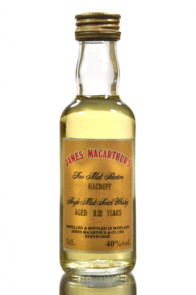 Macduff 12 Year Old - James MacArthur\'s Miniature