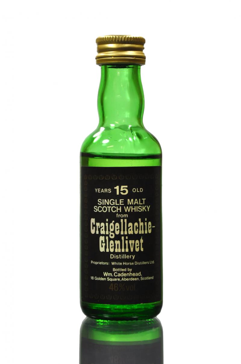 Craigellachie-Glenlivet 15 Year Old - Cadenhead Miniature