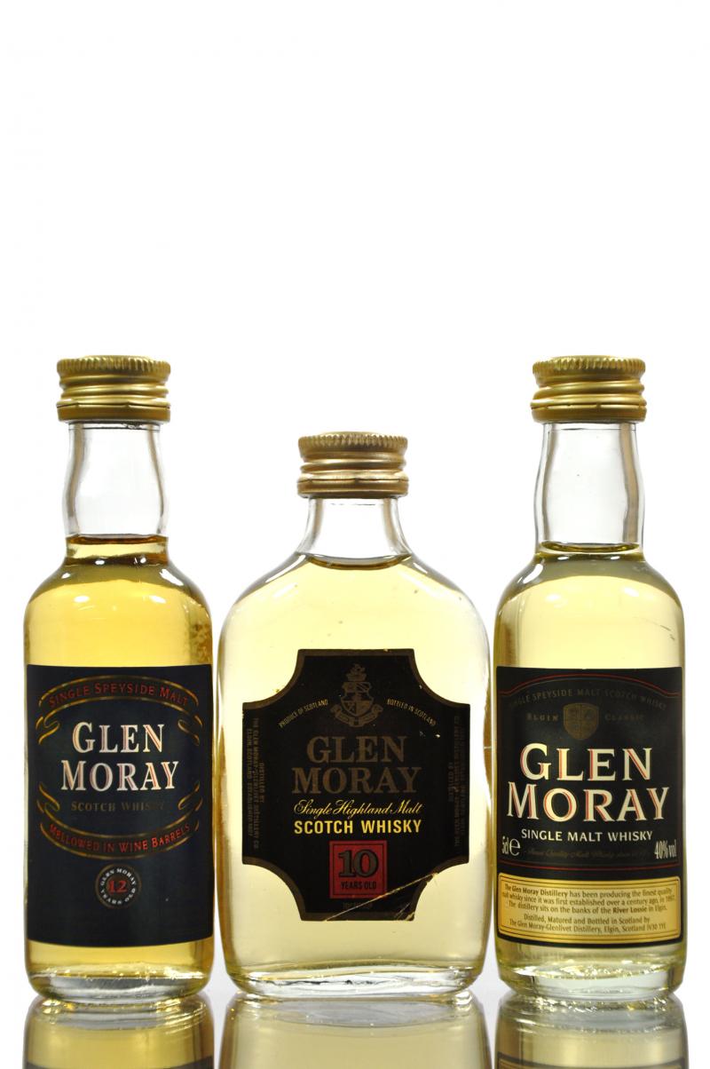 3x Glen Moray Miniatures
