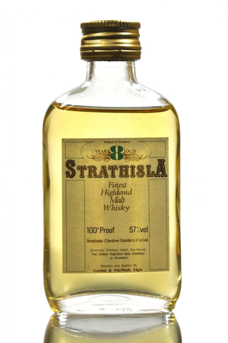 Strathisla 8 Year Old 100 Proof - Gordon & MacPhail Miniature
