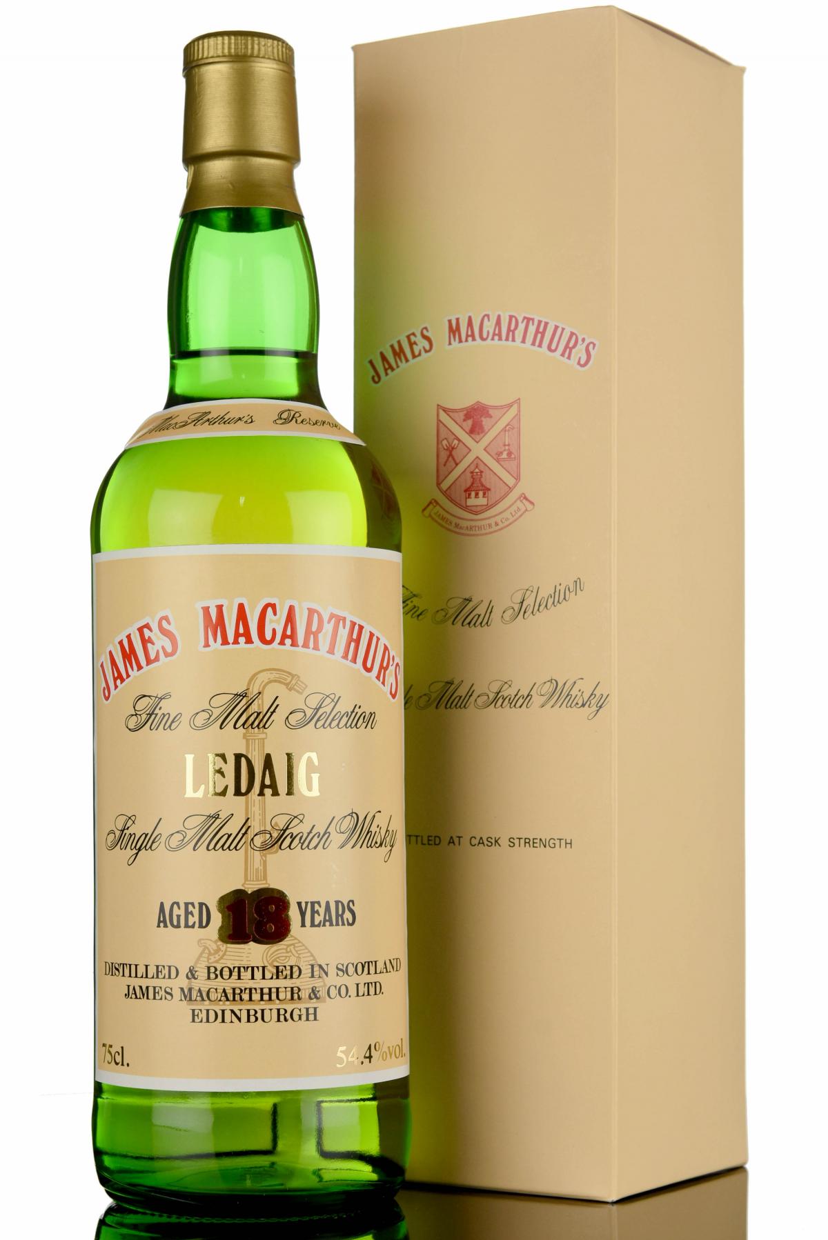 Ledaig 1972 - 18 Year Old - James MacArthur