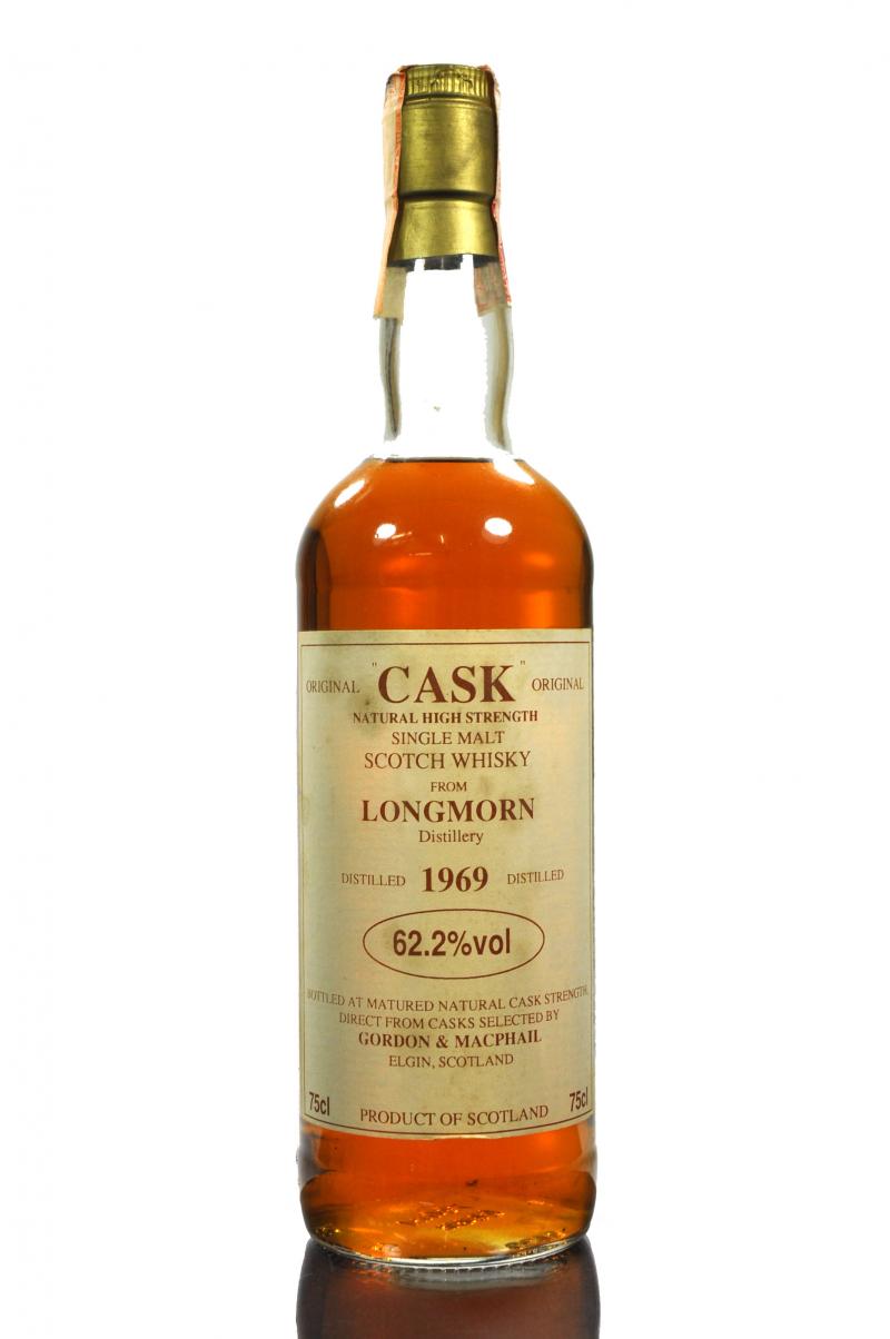 Longmorn 1969 - CASK Strength - 62.2%