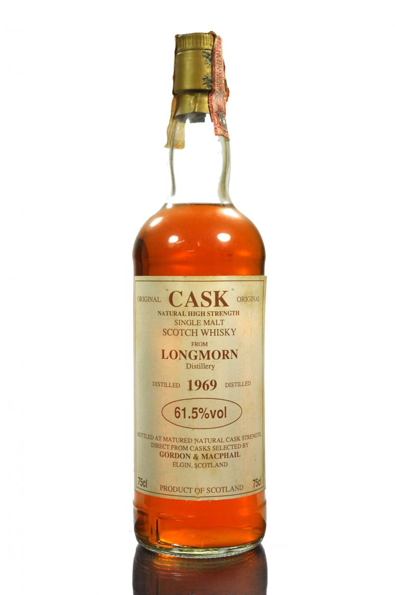 Longmorn 1969 - CASK Strength 61.5%