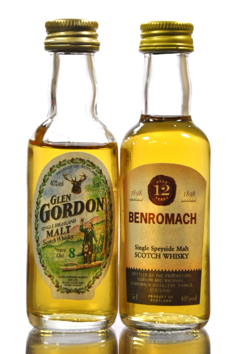 Glen Gordon & Benromach - Gordon & MacPhail Miniature
