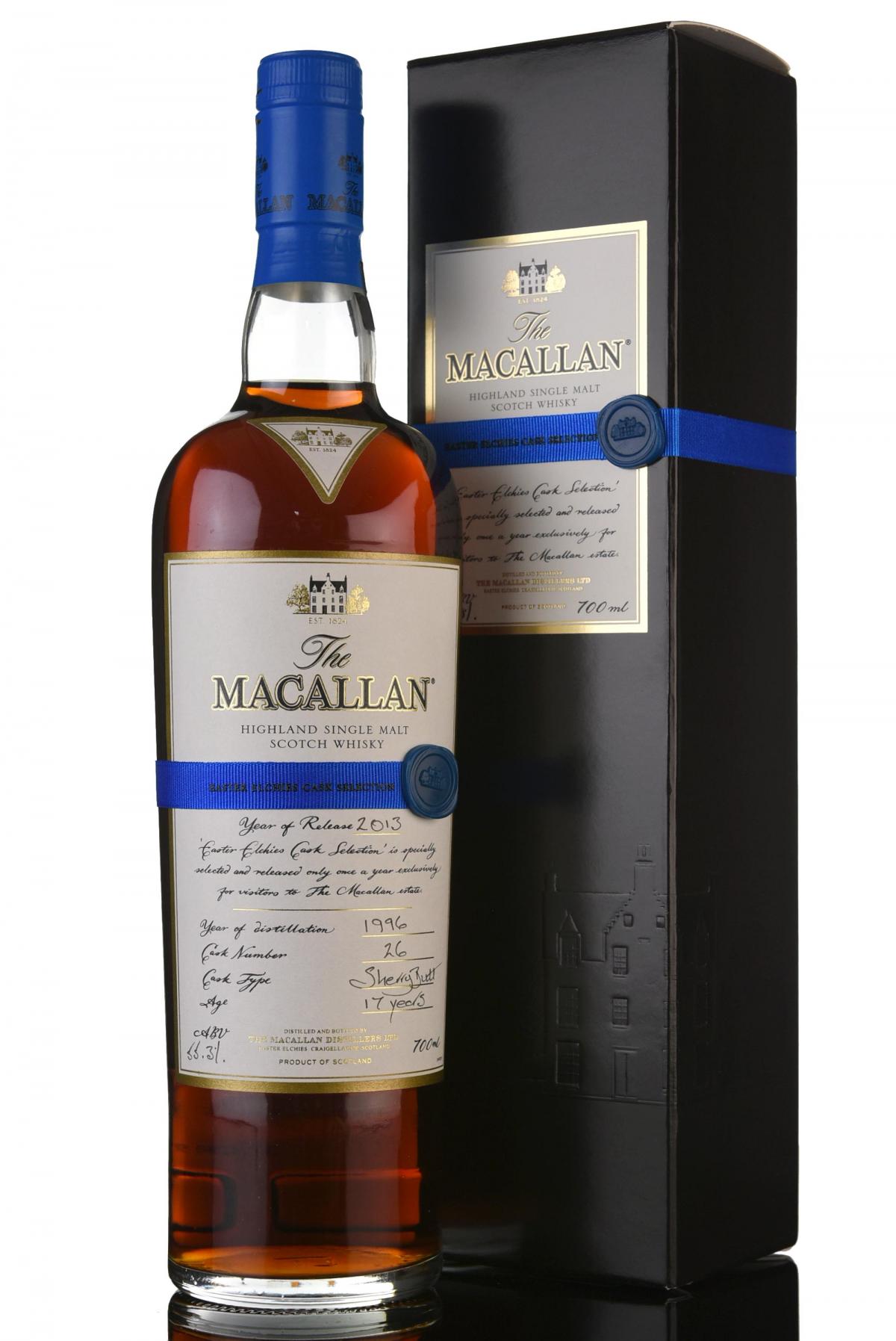 Macallan Easter Elchies - 2013 Release