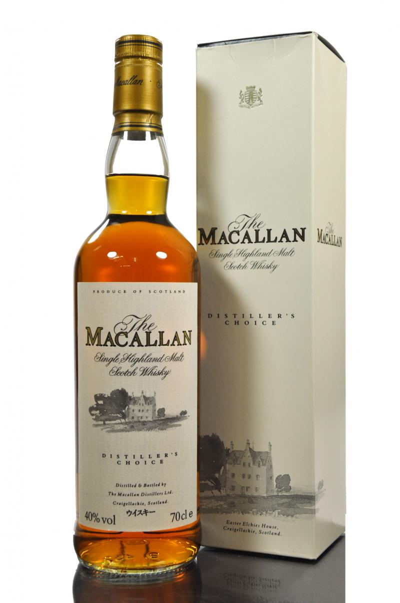 Macallan Distillers Choice - Japanese Market