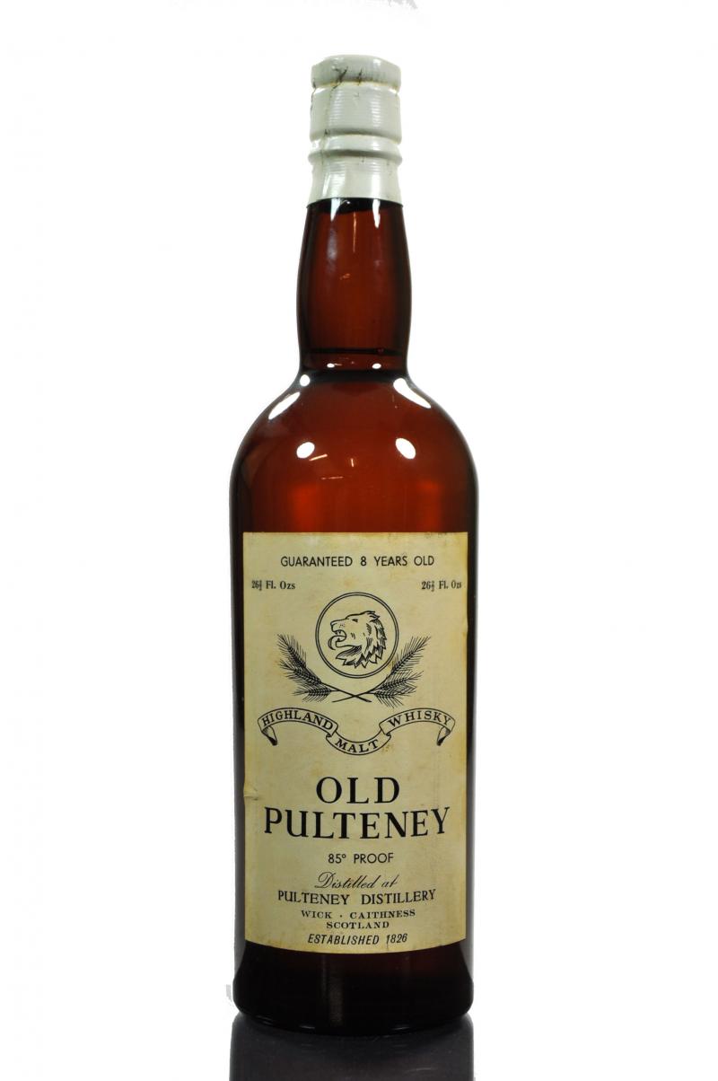 Old Pulteney 8 Year Old - Circa 1950s