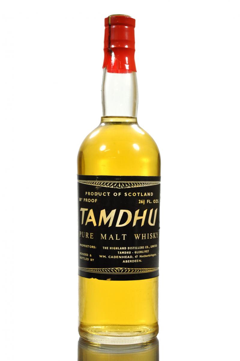 Tamdhu 10 Year Old - Cadenhead - Circa 1960