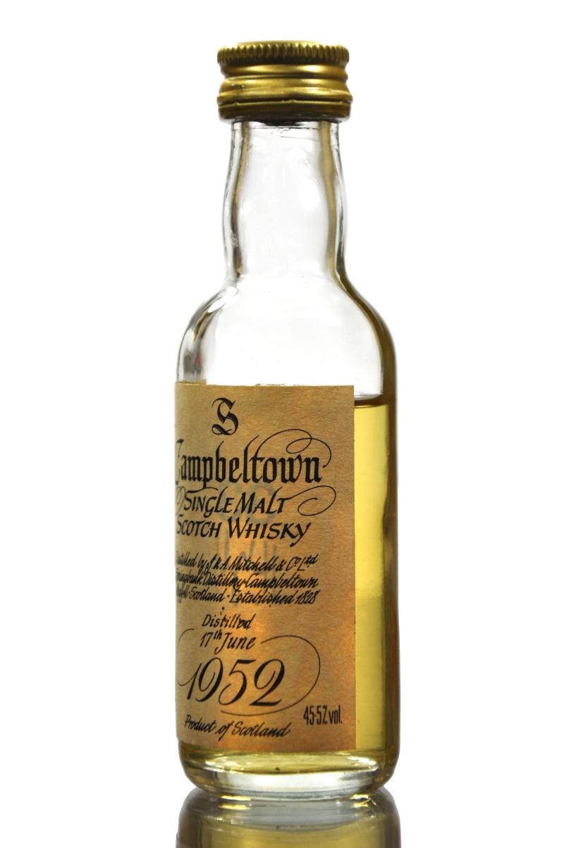 Springbank 1952 Miniature