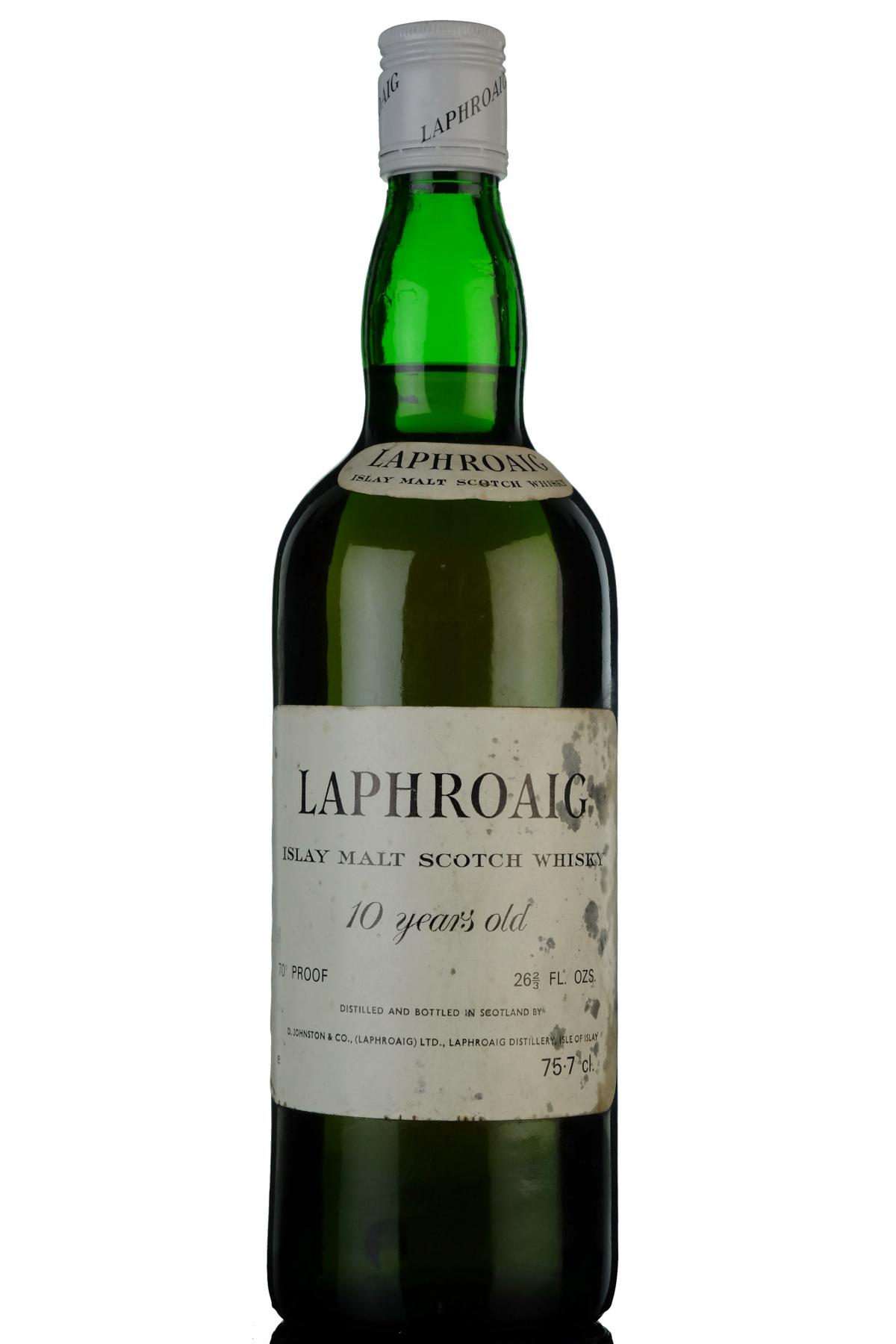 Laphroaig 10 Year Old - Late 1970s