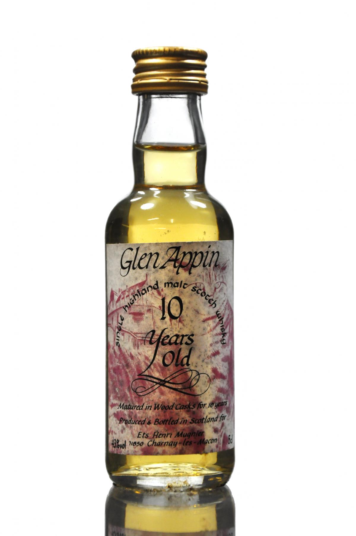 Glen Appin 10 Year Old Miniature