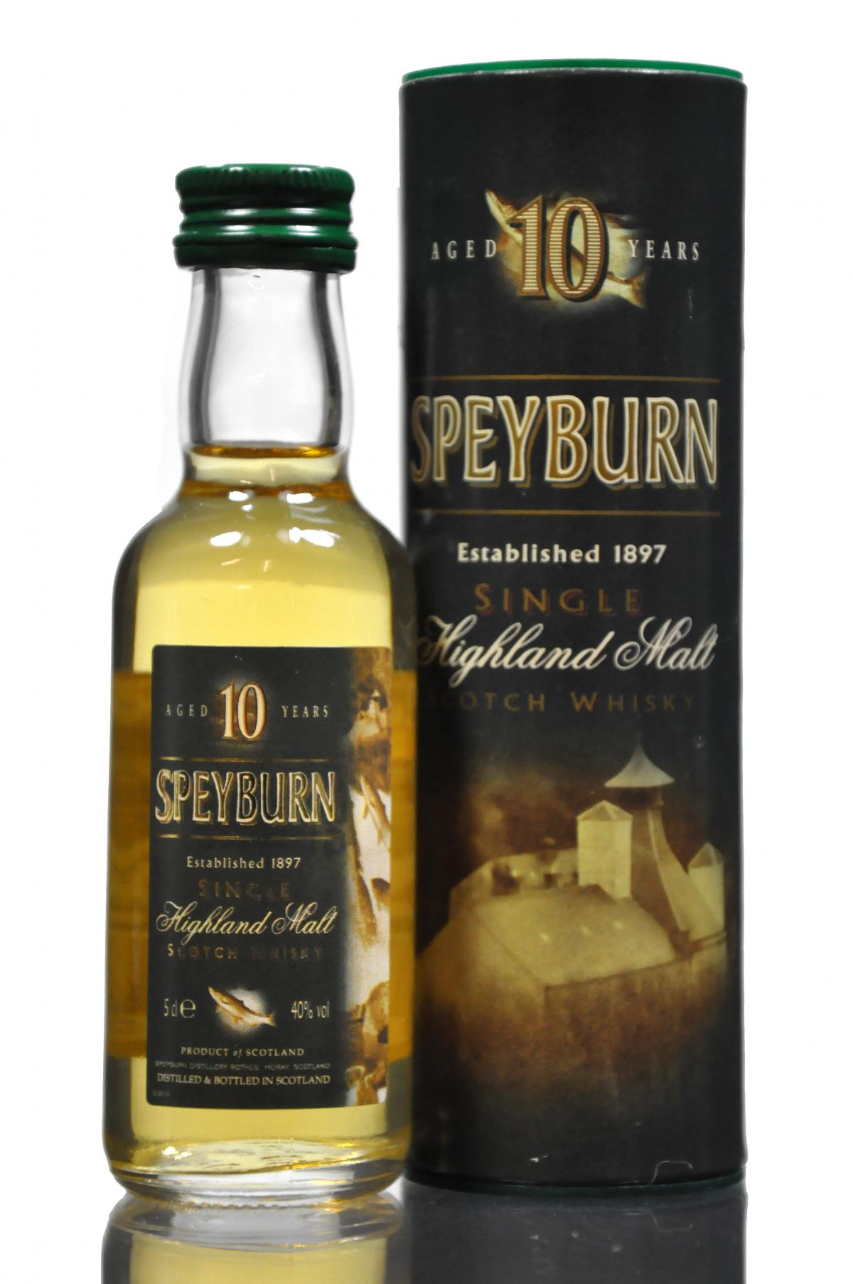 Speyside 10 Year Old Miniature