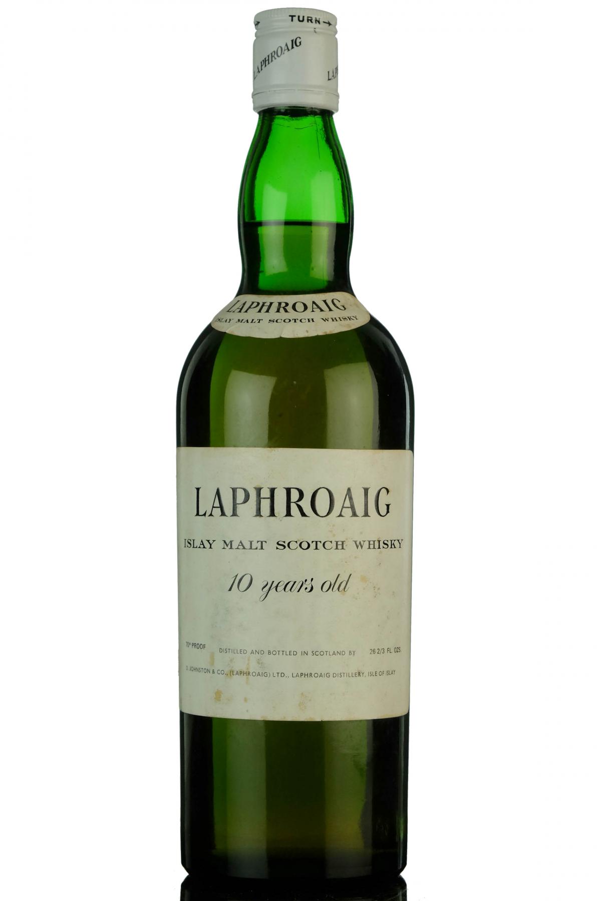 Laphroaig 10 Year Old - Early 1970s