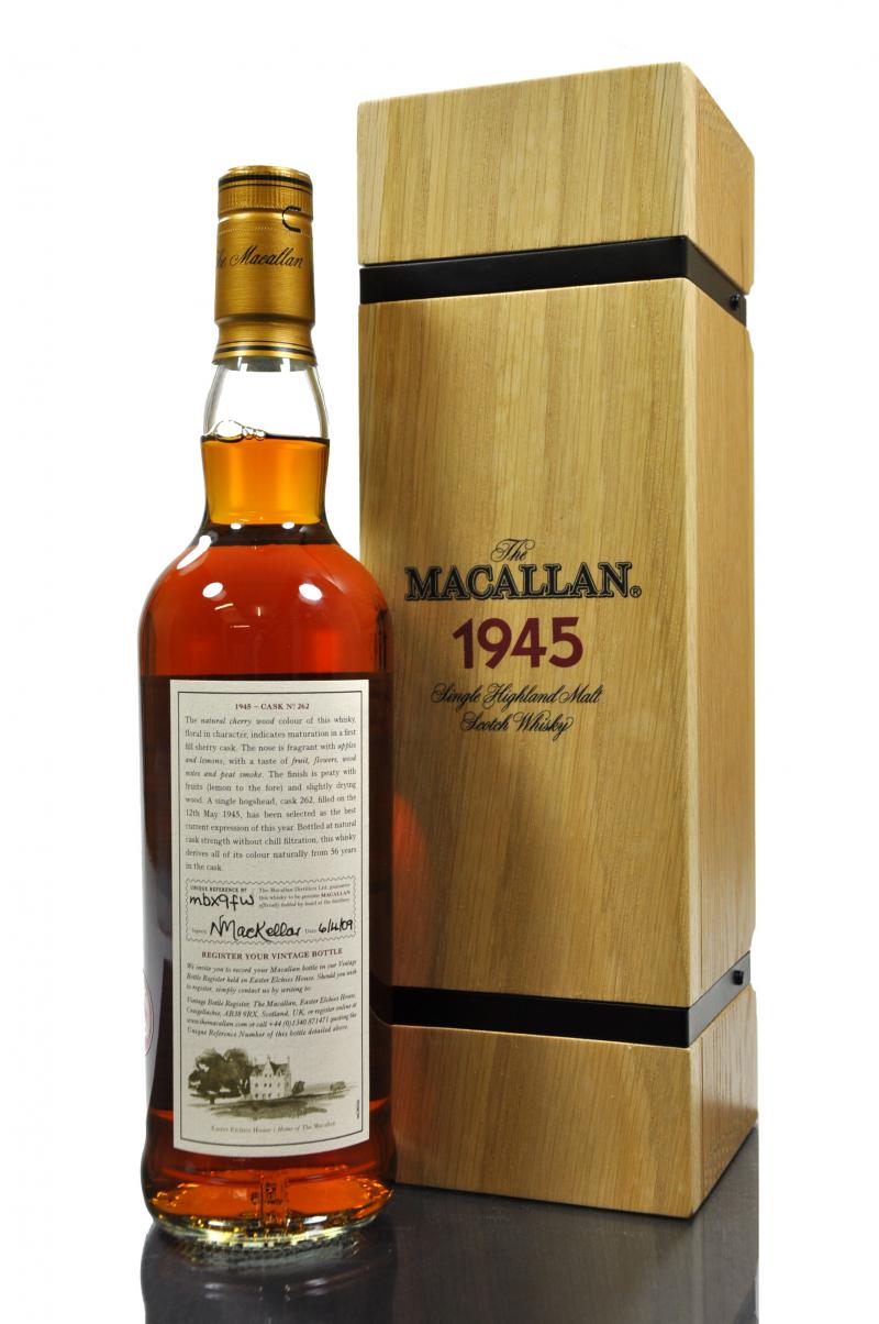 Macallan 1945-2002 - 56 Year Old - Fine & Rare