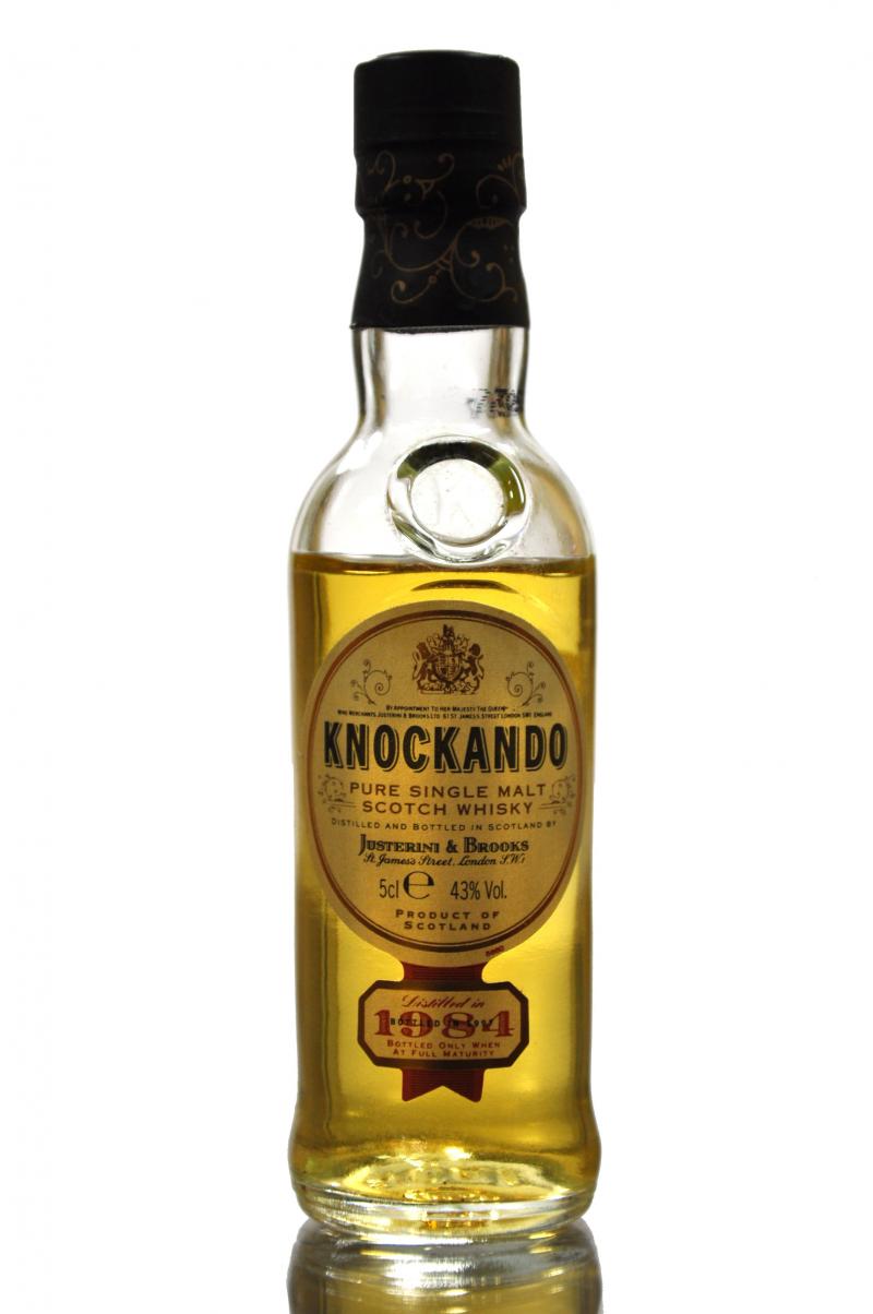 Knockando 1984 - Bottled 1997 Miniature
