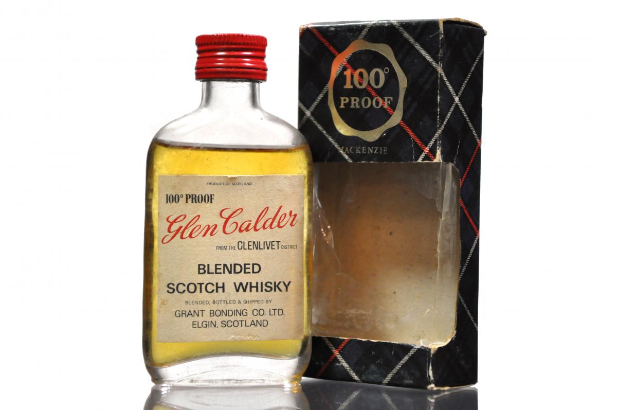 Glen Calder 100 Proof Miniature